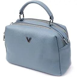 Женская сумка Vintage с двумя секциями из натуральной кожи 22.5х14х9.5 см sum0027586