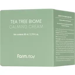 Крем для обличчя FarmStay Tea Tree Biome Calming Cream 80 мл - мініатюра 3