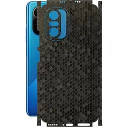 Захисна плівка StatusSKIN для Xiaomi Poco F3 2021 Корпус Вініл Соти чорні