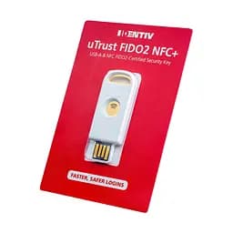 Апаратний ключ Identiv uTrust FIDO2 NFC Security Key Type-A, FIDO / FIDO2 / U2F / WebAuthn (B08BVYJ67J)