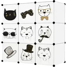 Органайзер дитячих іграшок Leobert 9x W02 White