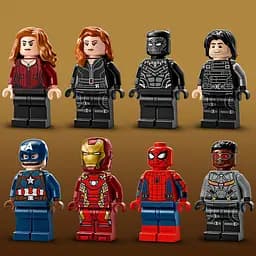 Конструктор LEGO Marvel Перший месник: Протистояння Пригодницька битва, 736 деталей (76314) - мініатюра 4