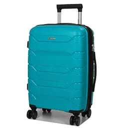 Валіза маленька S поліпропілен Worldline Airtex 282 46л 54×36×23см Бірюзова - мініатюра 1