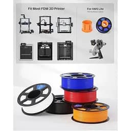 Філамент для 3D-принтерів Elegoo PETG 1kg Orange (50.203.0392) - мініатюра 4