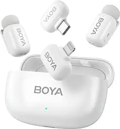 Мікрофон Boya mini-13 Type-C/Lightning White (mini-13)