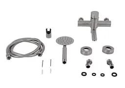 Змішувач для ванни Brinex Pure 006 Nickel BRIPUR006NKL - мініатюра 5