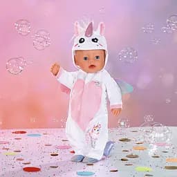 Одяг для ляльки Baby Born Комбінезон єдинорога 43 см (832936) - мініатюра 4