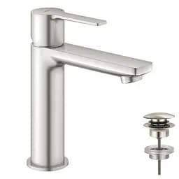 Смеситель для умывальника S-Size Grohe Lineare 23106DC1 Хром матовый
