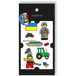 Тату Tattooshka "Герои конструктор" L-58 (4825800010143)