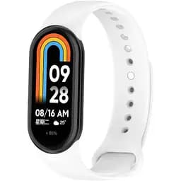 Ремешок DK для Xiaomi Mi Band 8 Silicone Sport Band (015812) (white)