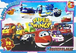 Пазли Супер крила UW232 G-Toys 70 ел. (4824687636446)