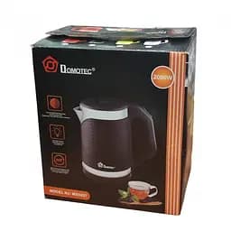 Електричний чайник дисковий жовтий 2 літри Domotec MS-5027 2000W - мініатюра 5