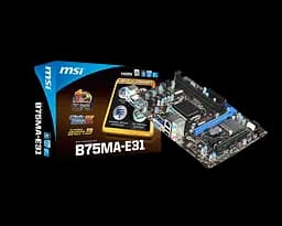Материнська плата MSI B75MA-E31 LGA 1155 (B75MA-E31) Б/В