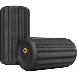 Роллер массажер ребристый Trex Sport TX-030EPR EPP 30см черный