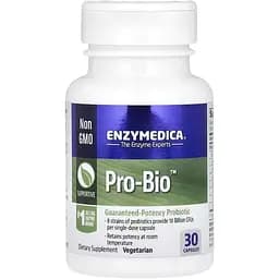 Пробіотики і пребіотики Enzymedica Pro Bio, 30 капсул