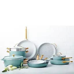 Сотейник з кришкою GreenPan Padova, 28 см з керамічним покриттям - мініатюра 2