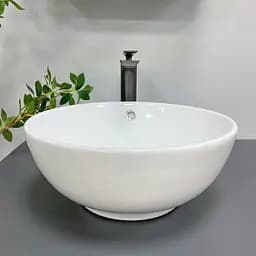 Умивальник VBI Brunico white накладний VBI-015200, Білий - мініатюра 3