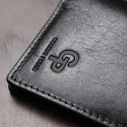 Чоловіче шкіряне портмоне GRANDE PELLE 9,5х18х1 см acs0018656 - мініатюра 8
