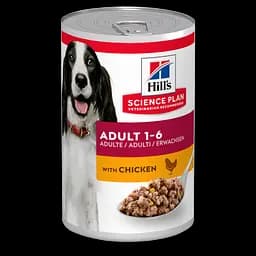Вологий корм для дорослих собак Hill's SP Adult з куркою, консерва, 370 г
