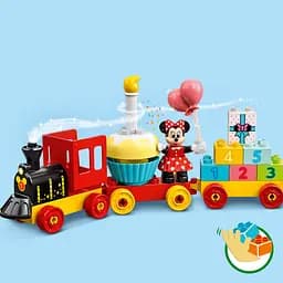 Уцінка. Конструктор LEGO DUPLO Disney Святковий потяг Міккі та Мінні 22 деталей (10941) - мініатюра 6