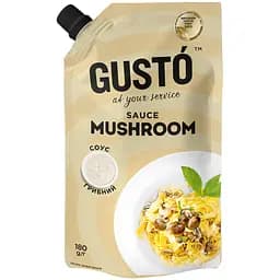 Соус Gusto Грибной Mushroom 180 г