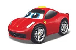 Автомодель Bb Junior Ferrari 458 Italia зі світловими та звуковими ефектами червоний (16-81604) - мініатюра 2
