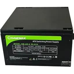 Блок живлення Gamemax (GM-400-8CM Black)