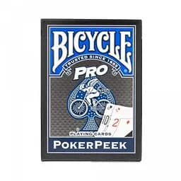 Карты игральные United States Playing Card Company Bicycle Pro PokerPeek (blue) (01456)