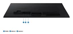 Монiтор Samsung 27" Essential S3 LS27F320 (LS27F320GAIXUA) IPS Black 120Hz - мініатюра 8