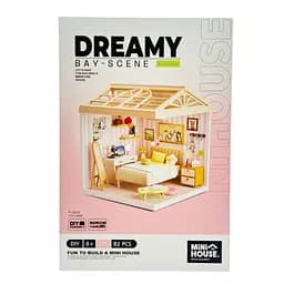 Конструктор-румбокс Mini House серии Интерьер - Спальня (8004)