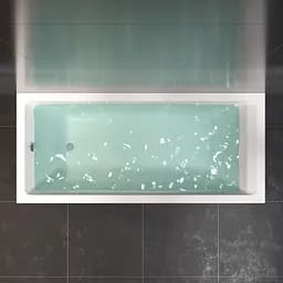 Ванна акрилова Am.Pm Gem 180x80 см білий W90A-180-080W-A, Білий - мініатюра 2