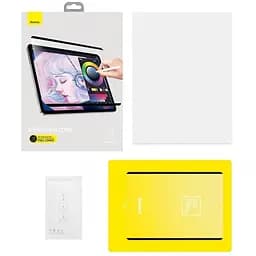 Захисна плівка iPad mini 4 /iPad mini 5 з чорною рамкою, 0.15mm, Full Coverage, Paper-Like, Baseus (SGZM020102)