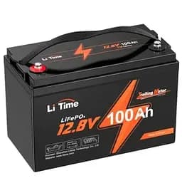Акумуляторна батарея для ДБЖ Litime LiFePO4 12.8 V / 100 А*ч (Li-Time-LiFePO4-12.8-100)