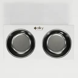 Hollky Base XXL40 — миски на підставці для дуже великих собак (2 × 2,8 л) - мініатюра 4