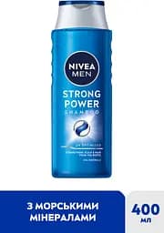 Шампунь для чоловіків Nivea Men Strong Power 400 мл - мініатюра 3