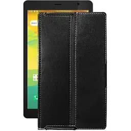 Чехол StatusCASE из экокожи для планшета Prestigio Node A8 3G PMT4208 Черный матовый