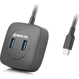 Концентратор Real-El CQ-407 black (EL123110011) - мініатюра 2