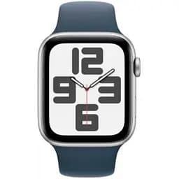 Смарт-годинник Apple Watch SE 2 GPS 40 mm Silver Aluminium Case with Storm Blue Sport Band S/M (MRE13)