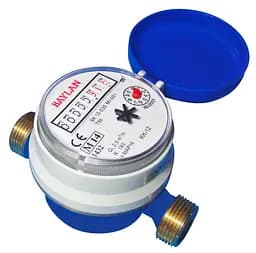 Лічильник холодної води Baylan КК-12 одноструменевий R160 клас С DN15 сухохідний 30412