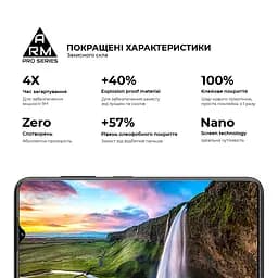 Захисне скло на ZTE Blade V50 Design 4G з олеофобним покриттям, Pro, повне проклеювання, антистатичний і пиловідштовхуючий шар, 9H, самоклеючеся, 2.5D, на весь екран, антистатичний клей, ArmorStandart (ARM70680) - мініатюра 5