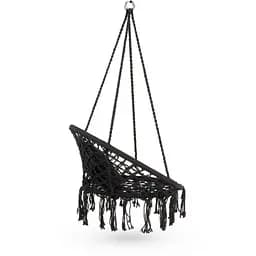 Садова гойдалка Boho Outtec XXL чорний - мініатюра 6
