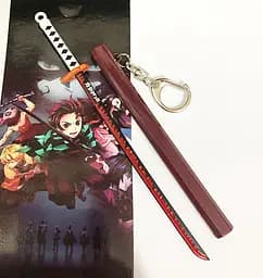 Брелок Катана аніме Клинок, що розсікає демонів Demon Slayer: Kimetsu no Yaiba KY 22.20