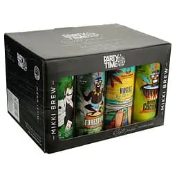 Набор пива Mikki Brew Party Time 4.9-8.5% 3.96 л (12 шт. x 0.33 л)