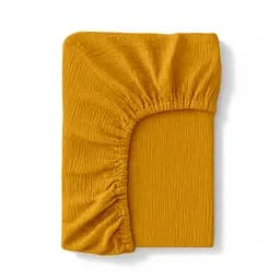 Комплект постільної білизни Cosas Orange CS1 Євро муслін шафран (Muslin_0017Orange_El180x30-0017Orange_200) - мініатюра 7