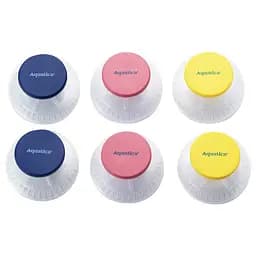 Крючки на вакуумных присосках Aquatica s42 Ø40×40мм цветные (6шт) (9784281)