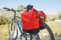 Велосипедна сумка Crivit Sports на багажник із дощовиком 18L Сrivit червона sum0028923 - мініатюра 3