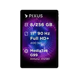Планшет Pixus Titan 10.95" 8/256GB LTE чохол+зарядка, metal, graphite (4897058531763) - мініатюра 2