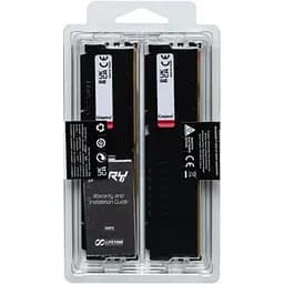 Модуль пам'яті для комп'ютера DDR5 64GB (2x32GB) 5600 MHz Fury Beast Black Kingston Fury (ex.HyperX) (KF556C36BBE2K2-64) - мініатюра 6