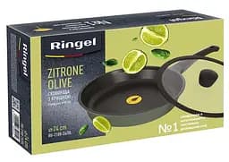 Сковорода Ringel Zitrone Olive 24 см з кришкою (RG-2108-24/OL) - мініатюра 5