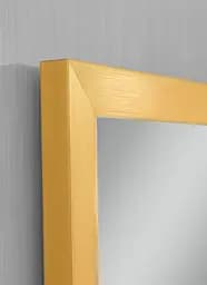 Дзеркало Zerix Fonte MRZ09-60x85-Reverse Gold прямокутне в золотій рамі ZX6211 - мініатюра 6